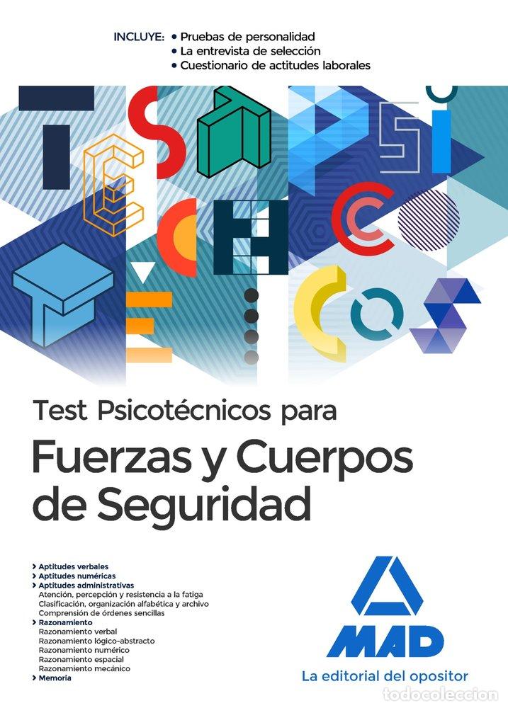 B&uuml;cher: TEST PSICOTECNICOS PARA FUERZAS Y CUERPOS DE SEGURIDAD - AA.VV.