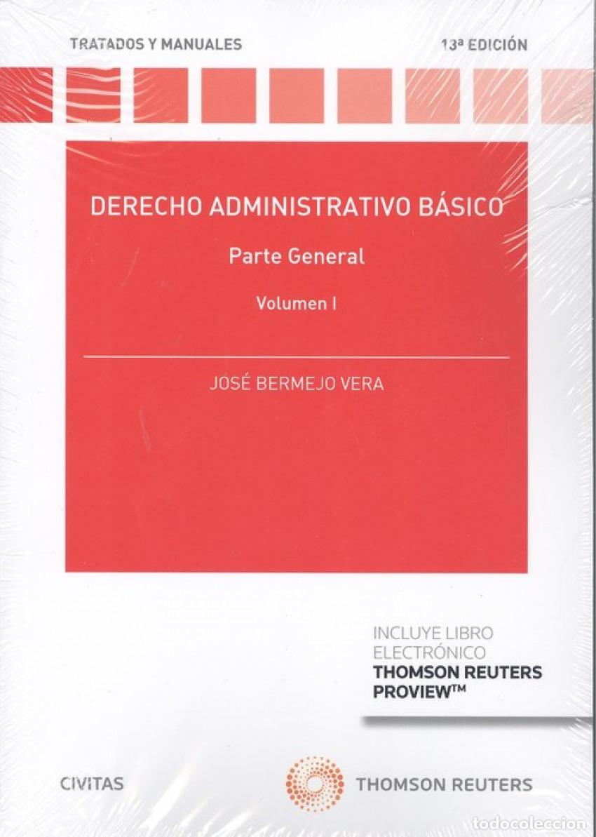 B&uuml;cher: DERECHO ADMINISTRATIVO B&Aacute;SICO - Bermejo Vera, Jose