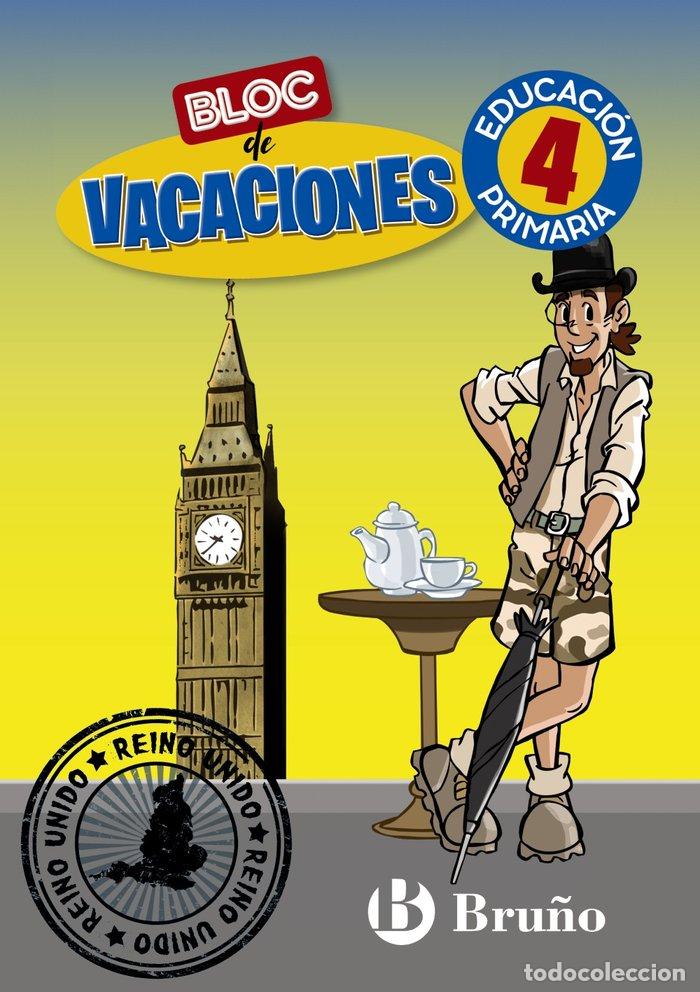 Libros: BLOC DE VACACIONES 4&ordm;EP 2020 - AA.VV