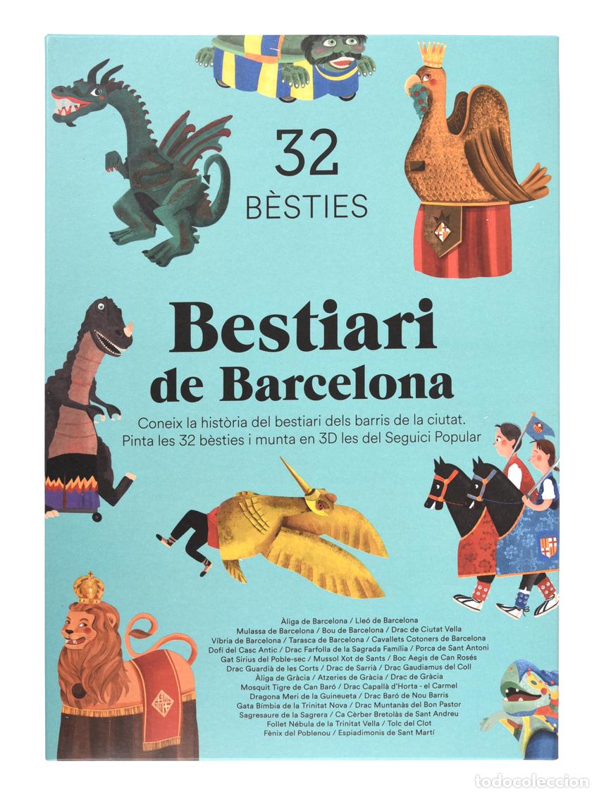 Libri: BESTIARI DE BARCELONA. 32 B&Egrave;STIES - Alonso Cruzet, Nicol&agrave;s