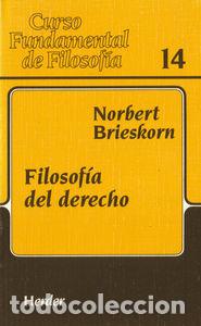 books: FILOSOFIA DEL DERECHO - BRIESKORN