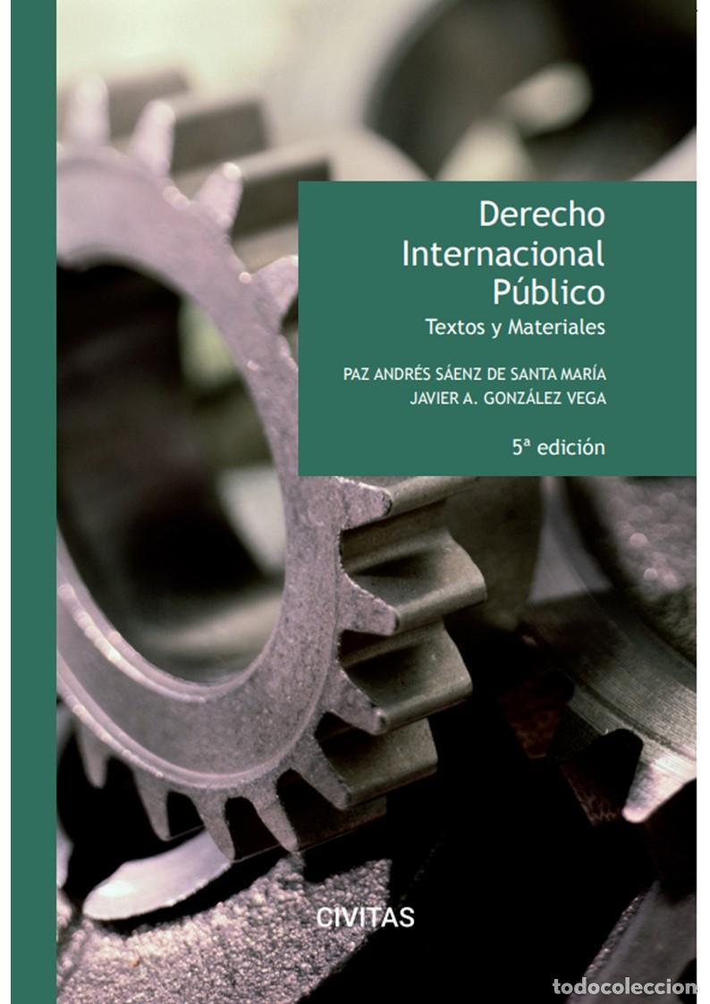 Livres: DERECHO INTERNACIONAL PUBLICO.TEXTOS Y MATERIALES - Andres Saez De Santamaria, Paz