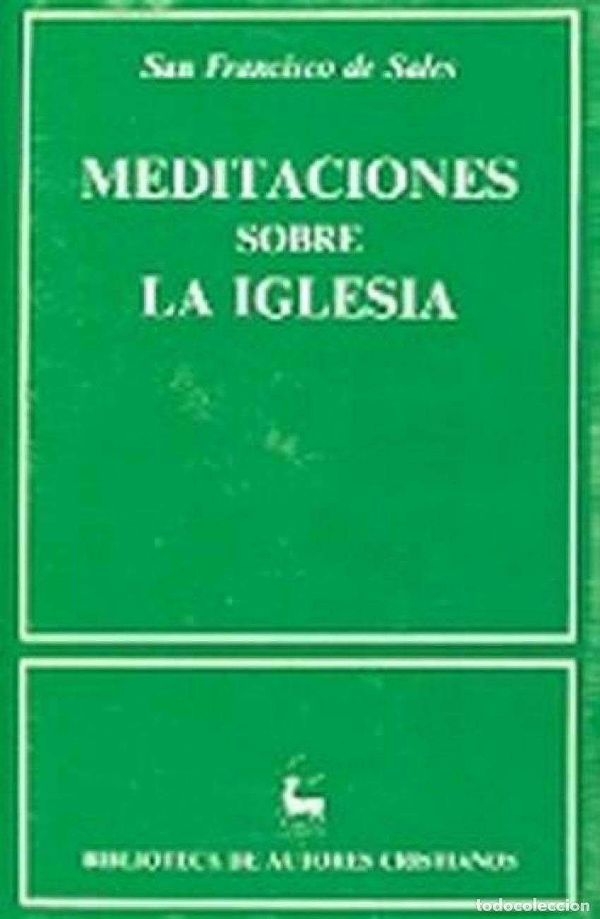 Libri: MEDITACIONES SOBRE LA IGLESIA - San Francisco de Sales