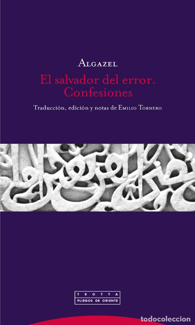 Libros: SALVADOR DEL ERROR CONFESIONES,EL - ALGAZEL