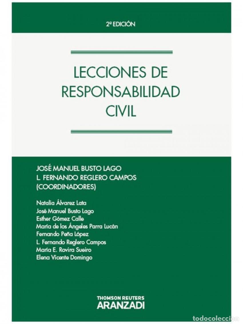 B&uuml;cher: LECCIONES DE RESPONSABILIDAD CIVIL (2&ordf;ED) - vv aa