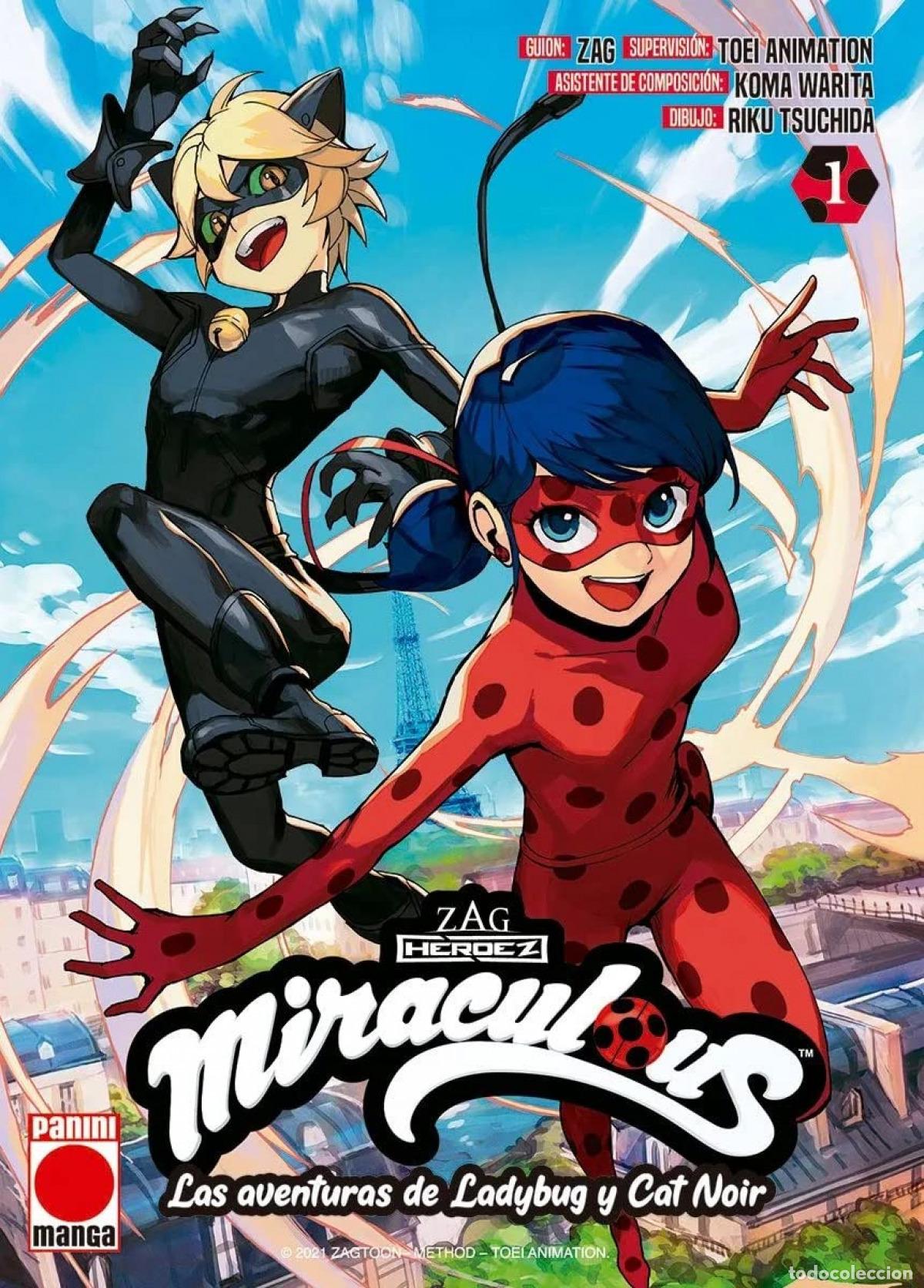 Livres: MIRACULOUS : LAS AVENTURAS DE LADYBUG Y CAT NOIR, 1 - AAVV