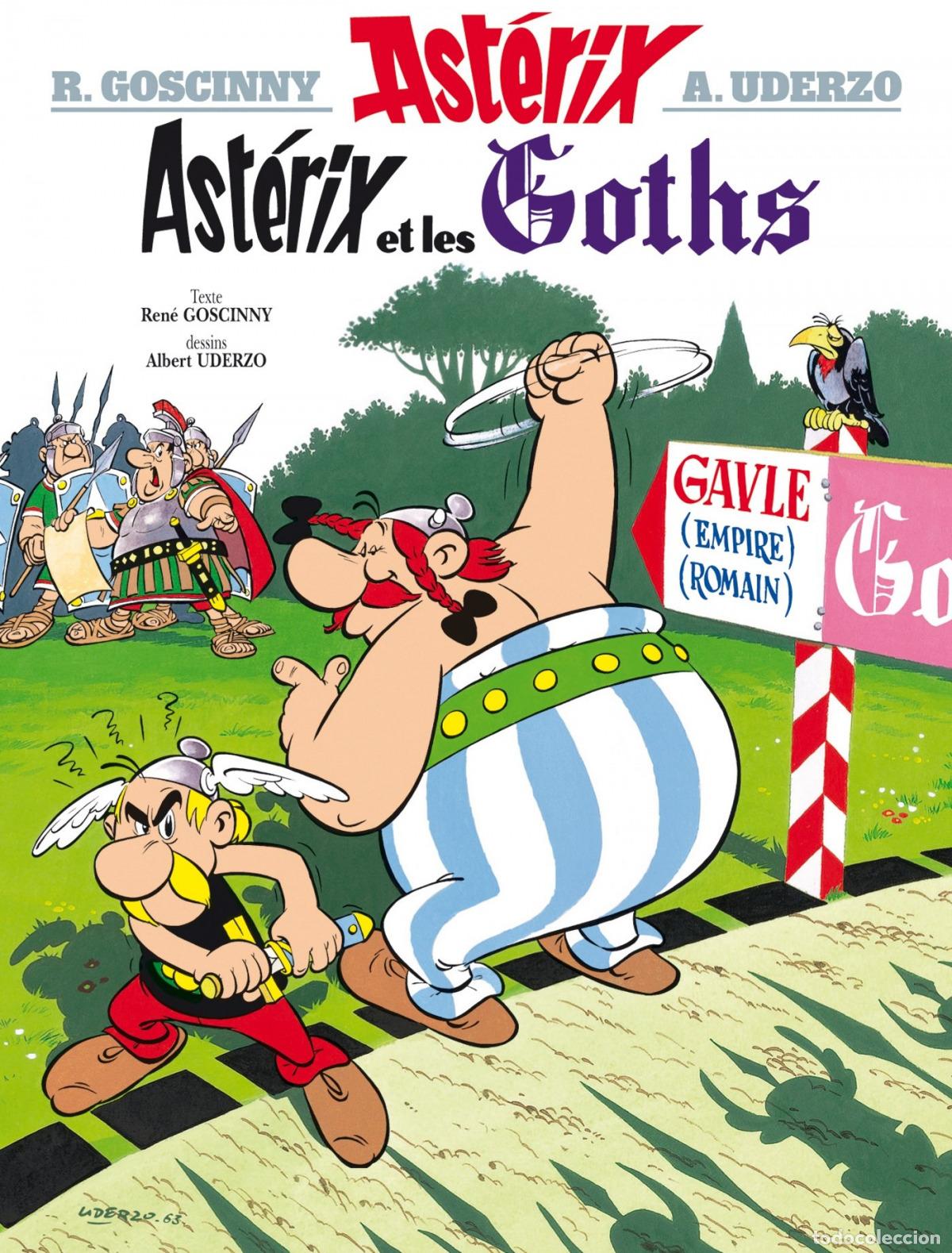 Livres: 3.ASTERIX ET LES GOTHS (FRANCES).CARTONE - Asterix Frances