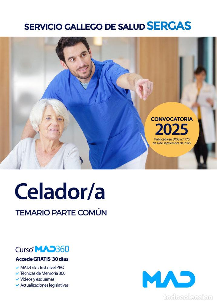 Livres: CELADOR/A TEMARIO PARTE COMUN SERVICIO GALLEGO SALUD SERGAS - AA.VV