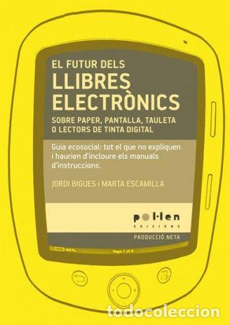 Livres: FUTUR DELS LLIBRES ELECTRONICS.,EL - BIGUES, JORDI