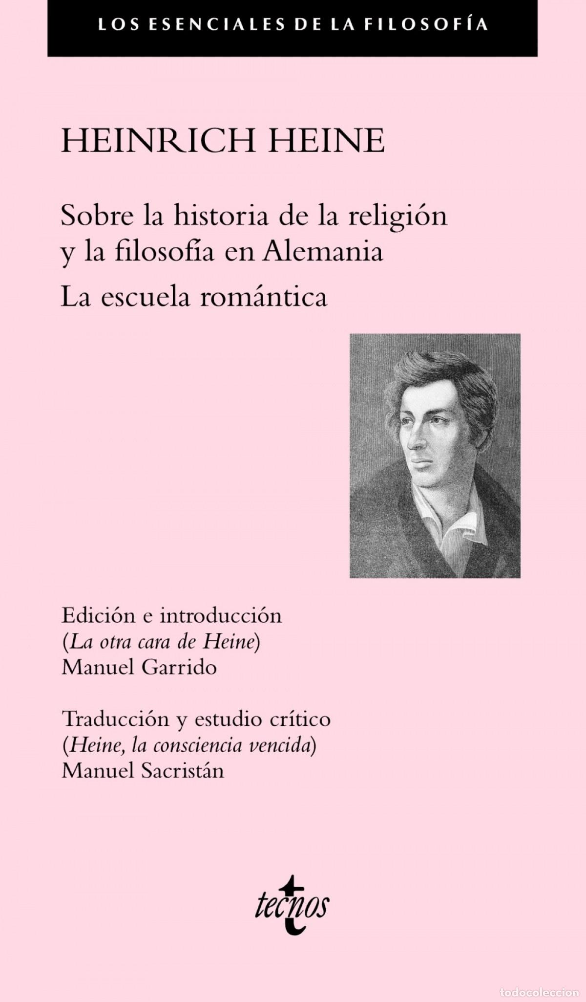 Libros: SOBRE LA HISTORIA DE LA RELIGI&Oacute;N Y LA FILOSOF&Ntilde;IA EN ALEMANIA - Heine, Heinrich