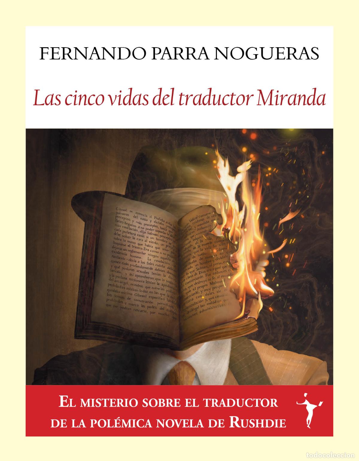 Livres: LAS CINCO VIDAS DEL TRADUCTOR MIRANDA - Parra Nogueras, Fernando
