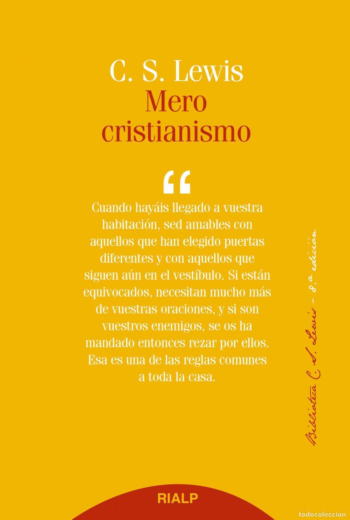Livres: MERO CRISTIANISMO - Lewis, Clive Staples