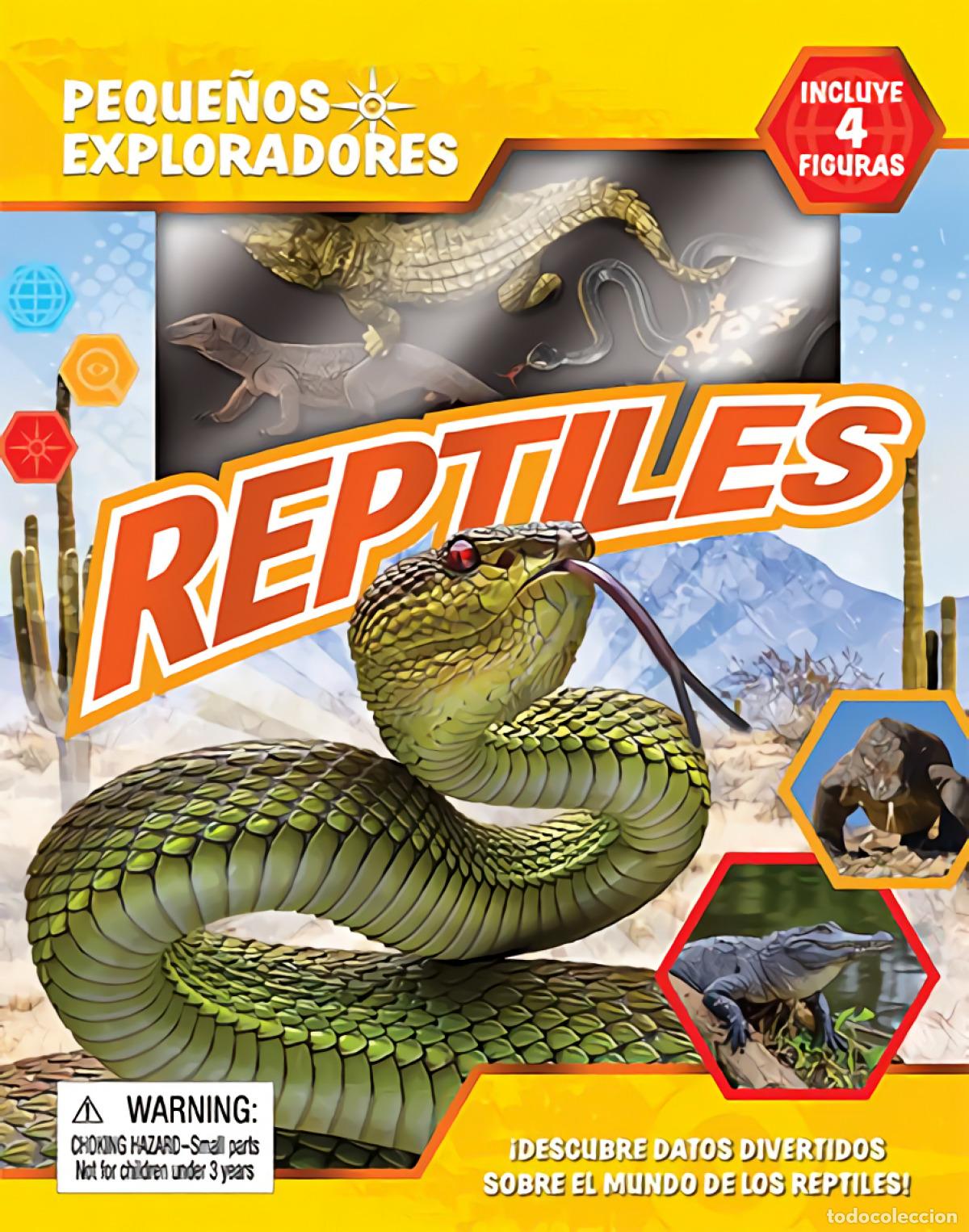 Libros: REPTILES (PEQUE&Ntilde;OS EXPLORADORES) - Infantil, juvenil y educativo
