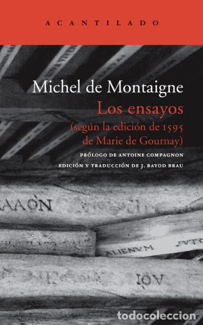 Libri: LOS ENSAYOS ESTUCHE 3VOL.SEGUN ED.1595 DE MARIE DE GOURNAY - DE MONTAIGNE, MICHEL