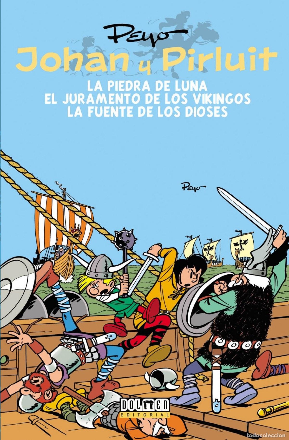 Libri: JOHAN Y PIRLUIT: PIEDRA LUNA - Peyo