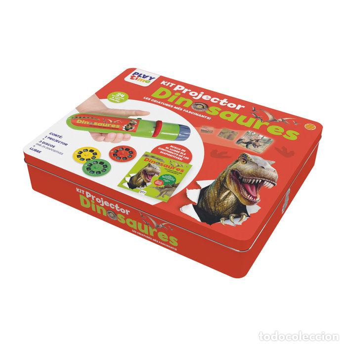 Libri: KIT PROYECTOR DINOSAURIOS CAJA METALICA - IMAGILAND