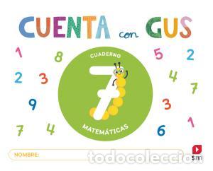Libros: Cuaderno de matematicas 7. cuenta con gusinfantil.3er curso - Martin Fernandez, Goyi