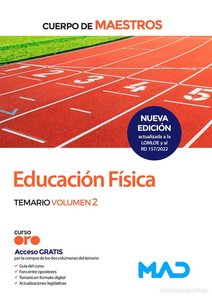 Libros: MAESTROS EDUCACION FISICA TEMARIO VOLUMEN 2 - AA.VV