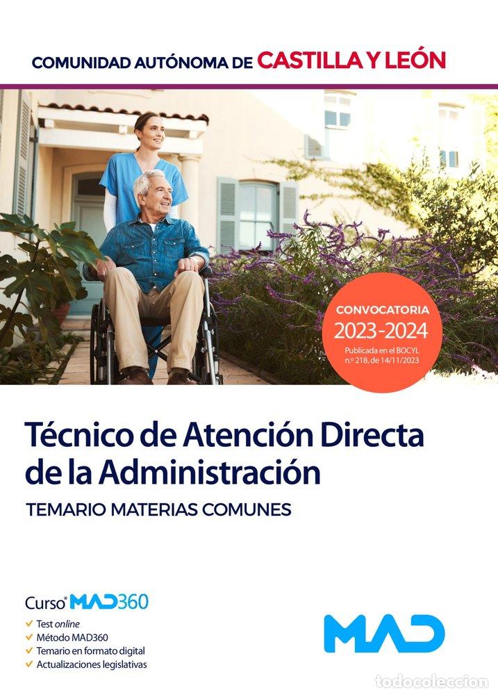 Libri: TECNICO/A DE ATENCION DIRECTA CASTILLA LEON TEMARIO MATERIA - AA.VV