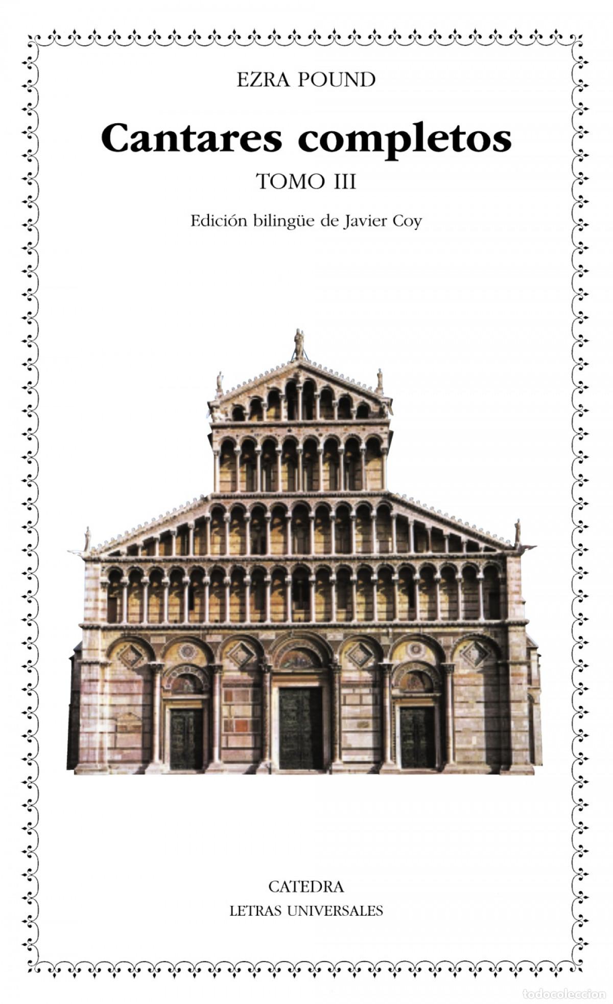 Libros: CANTARES COMPLETOS - Pound, Ezra