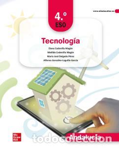 Libros: Tecnologia 4.o eso. andaluciae.s.o..4ocurso - Cedenila,elena