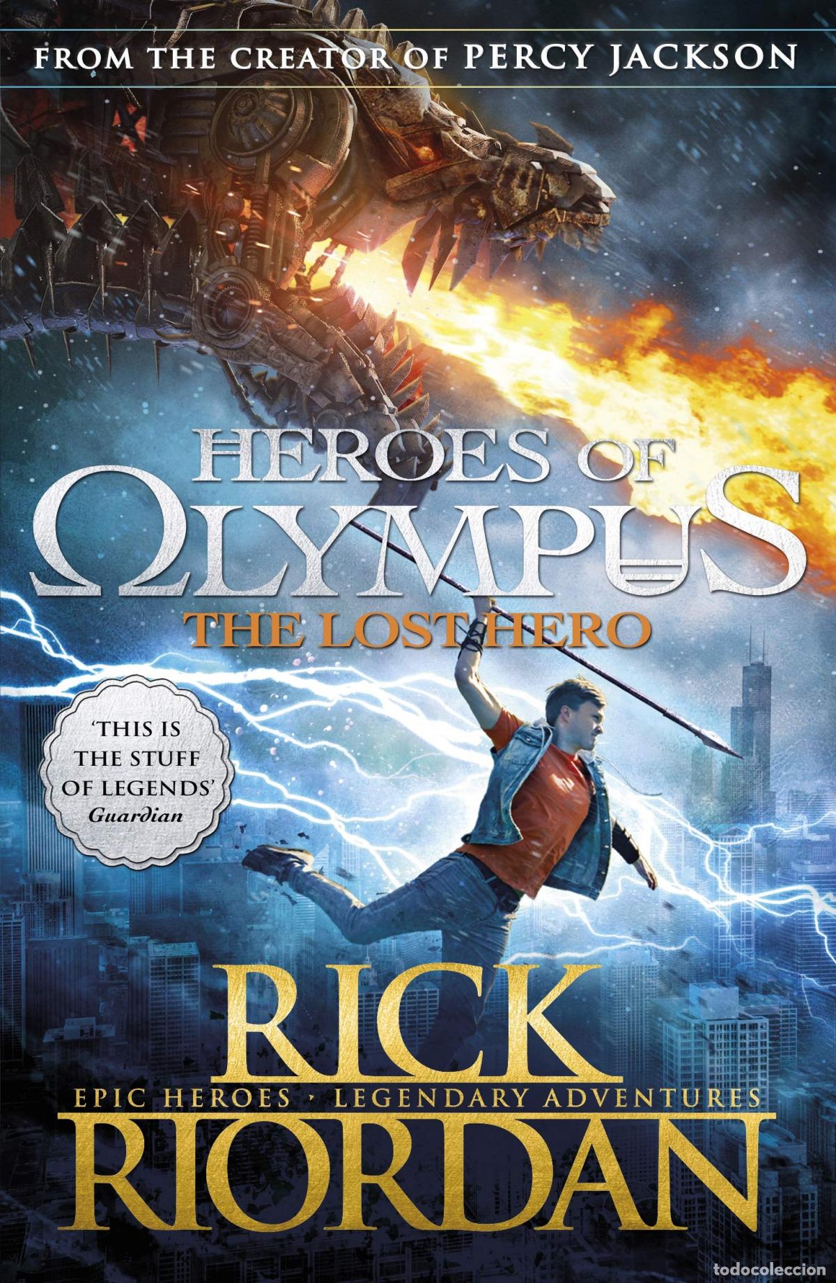 Libri: HEROES OF OLYMPUS: THE LOST HERO - Riordan, RIck