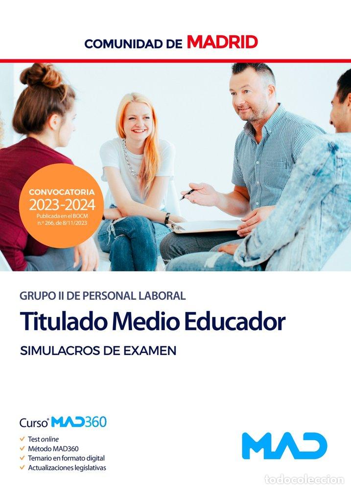 Livros: TITULADO MEDIO EDUCADOR GRUPO II SIMULACRO EXAMEN MADRID - AA.VV