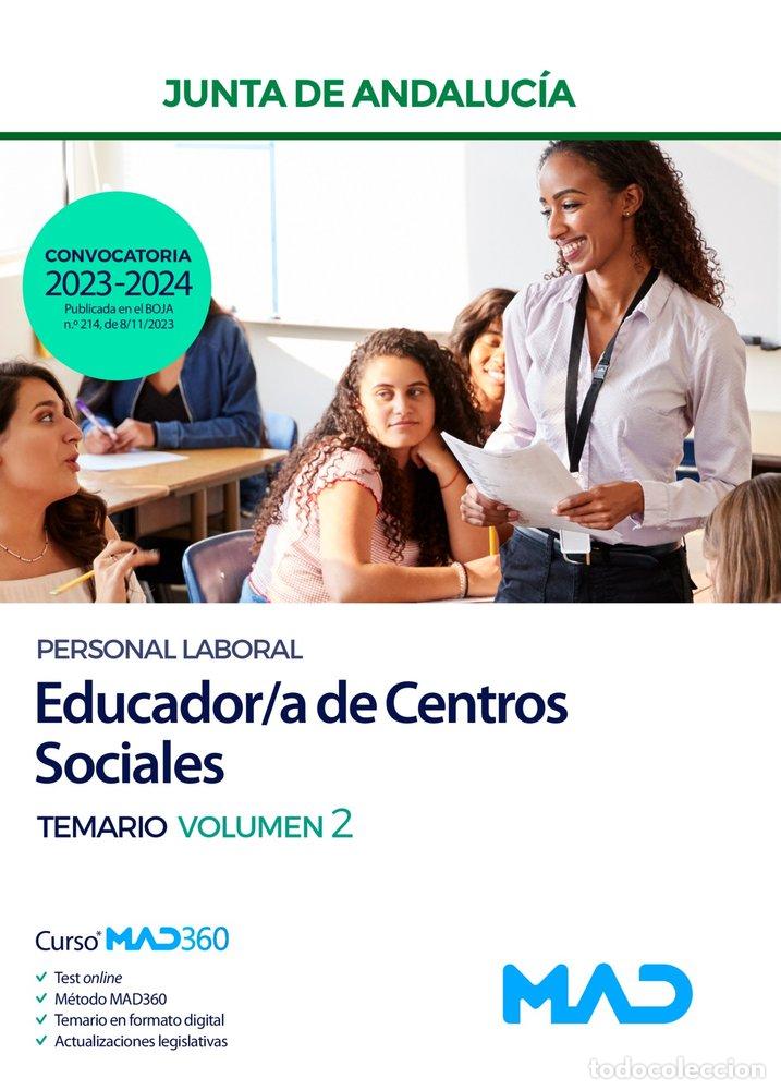 Libri: EDUCADOR/A CENTRO SOCIAL PERSONAL LABORAL TEMARIO 2 - AA.VV
