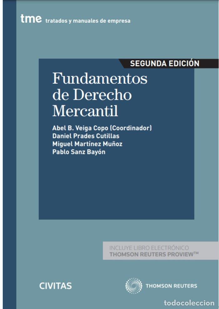 Libri: FUNDAMENTOS DE DERECHO MERCANTIL - VEIGA COPO, ABEL B