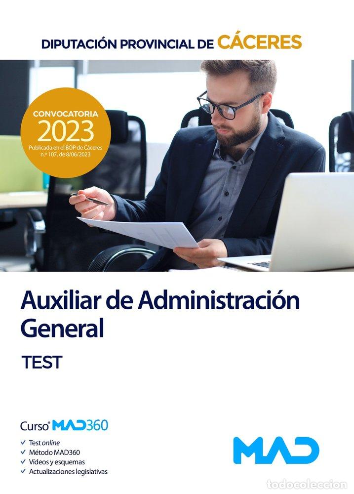B&uuml;cher: AUXILIAR ADMINISTRACION GENERAL DIPUTACION CACERES TEST - AA.VV