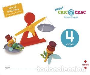 Libros: Matematiques. 4 anys. mes! cric-cracinfantil.2ocurso - Bernabeu Ruiz, Javier