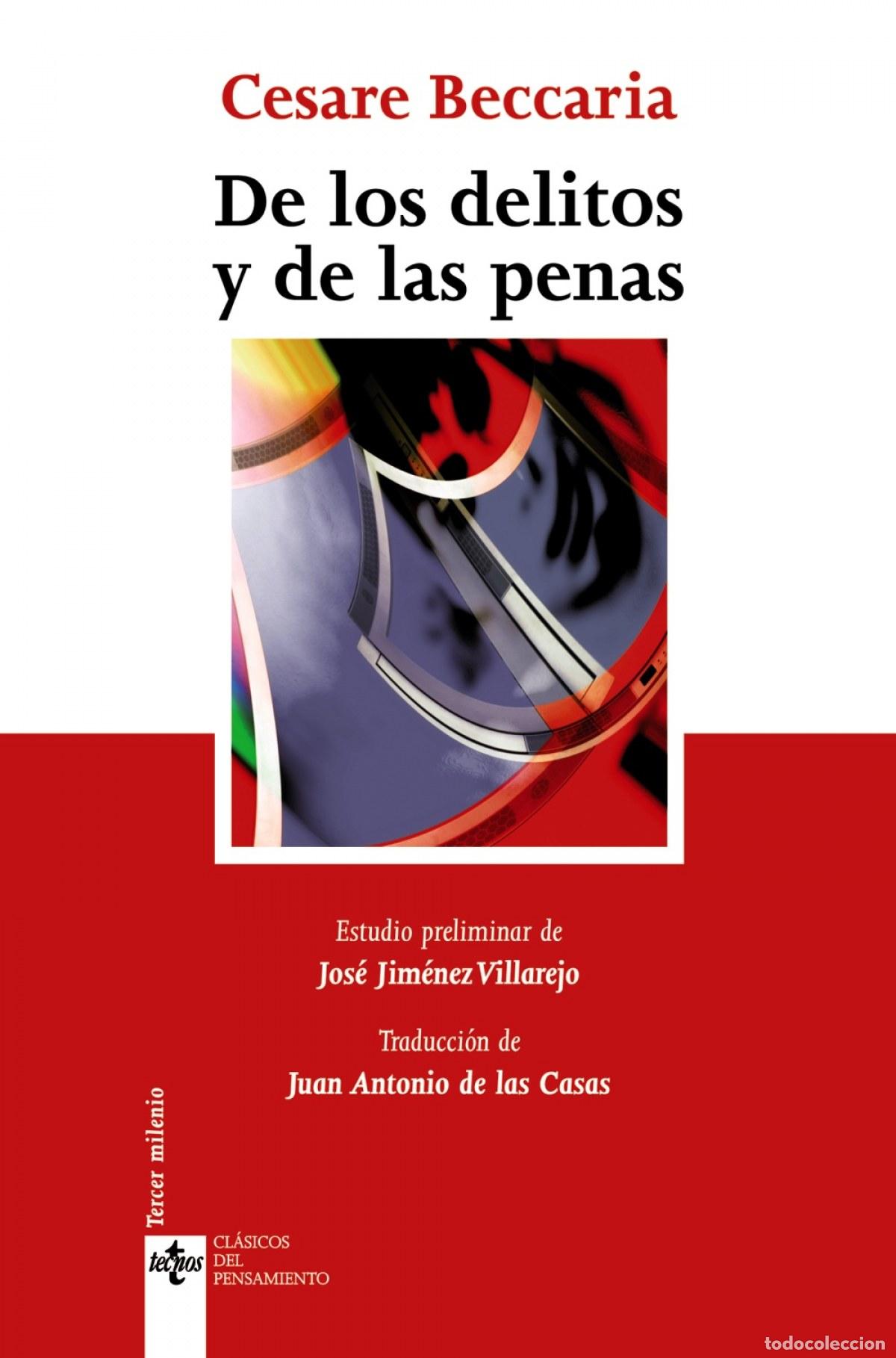 Livres: DE LOS DELITOS Y DE LAS PENAS - Beccaria, Cesare