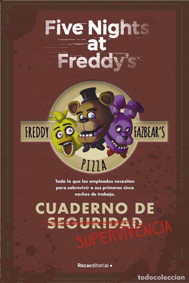 Livres: FIVE NIGHTS AT FREDDY'S. CUADERNO DE SUPERVIVENCIA - Cawhton, Scott