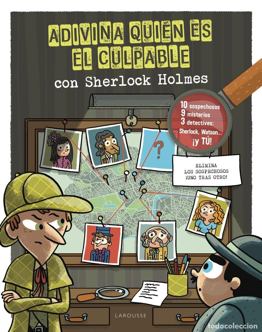 Libri: ADIVINA QUI&Eacute;N ES EL CULPABLE. SHERLOCK HOLMES - Lebrun, Sandra