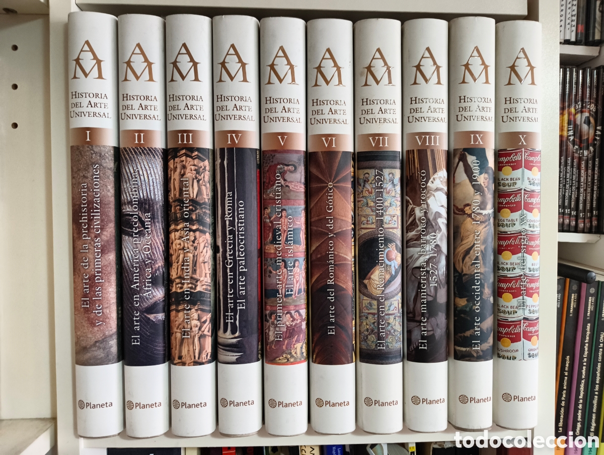 Libros: HISTORIA DEL ARTE UNIVERSAL ARS MAGNA. Ed. PLANETA. ENCICLOPEDIA 10 TOMOS COMPLETA Y NUEVA.