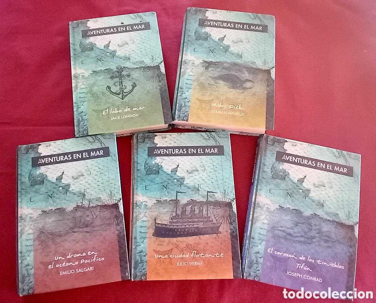 Libros: 5 LIBROS AVENTURAS EN EL MAR - Foto 2