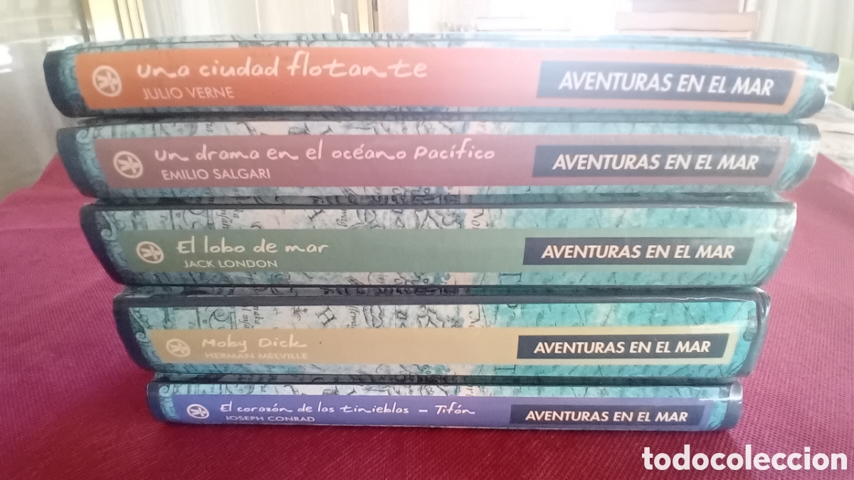 Libros: 5 LIBROS AVENTURAS EN EL MAR - Foto 4