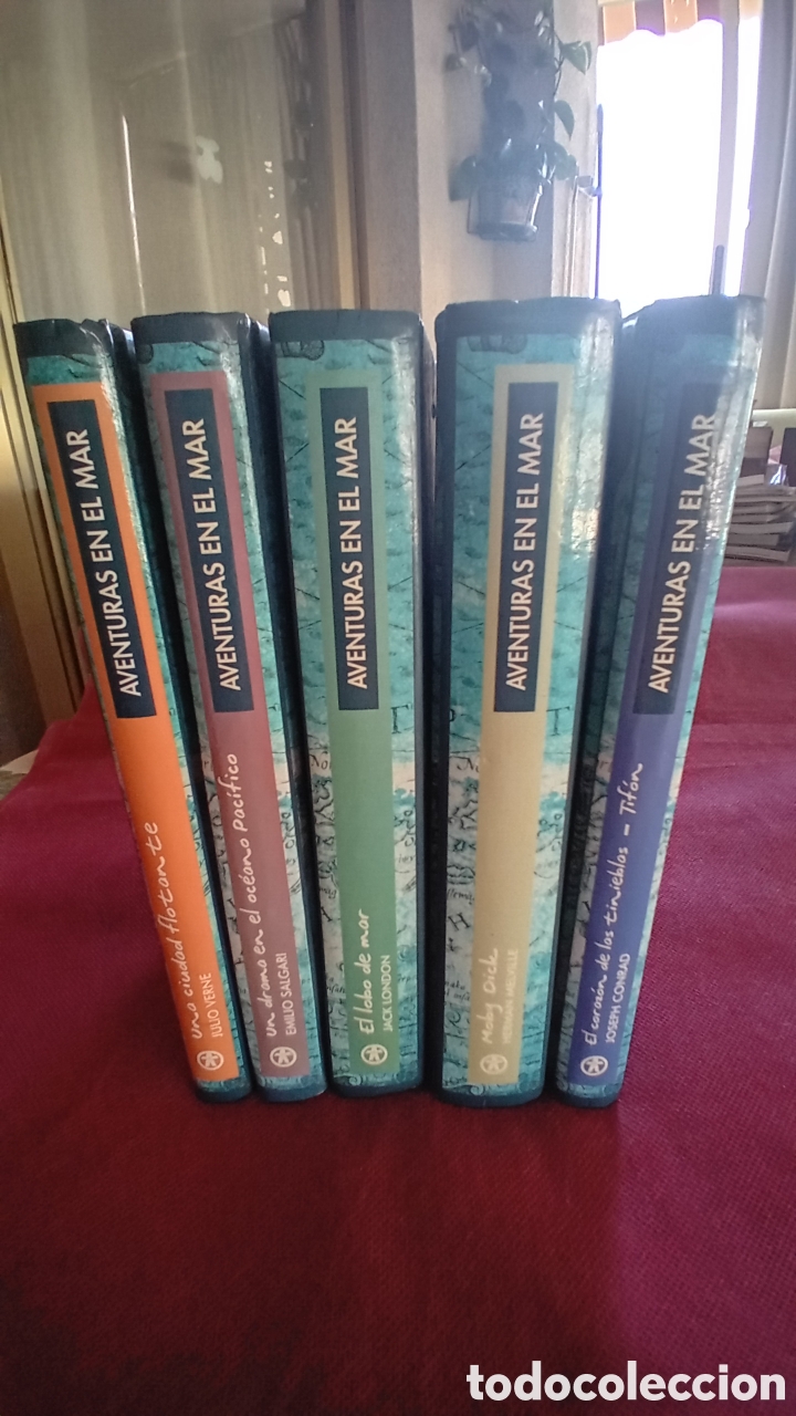 Libros: 5 LIBROS AVENTURAS EN EL MAR