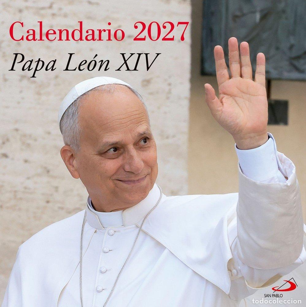 Livres: CALENDARIO DE PARED PAPA LEON XIV 2027 - AA.VV