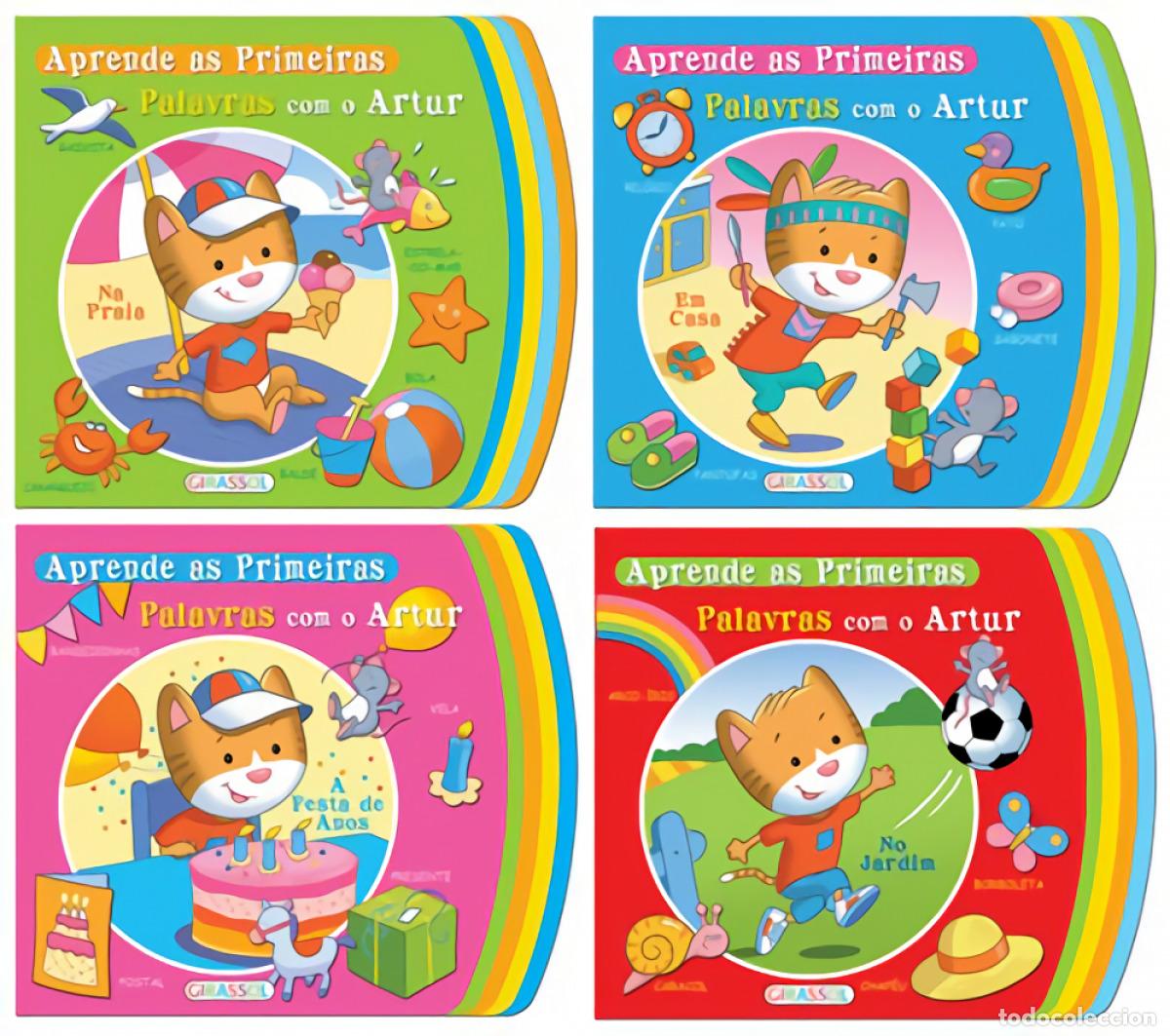 Libros: APRENDE AS PRIMEIRAS PALAVRAS COM O ARTUR - Infantil, juvenil y educativo