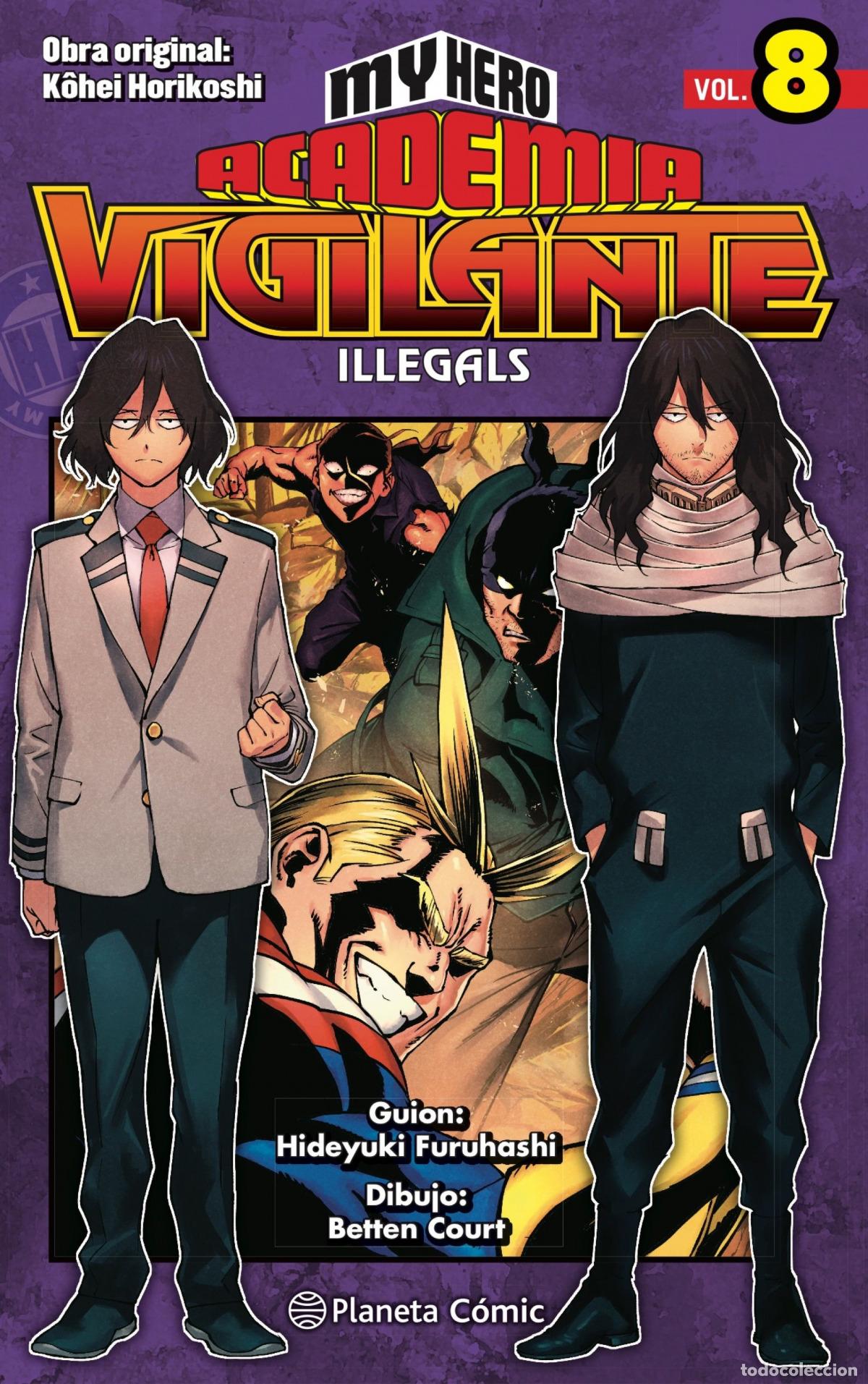 books: MY HERO ACADEMIA VIGILANTE ILLEGALS N&ordm; 08 - Horikoshi, Kohei