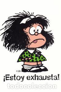 Livres: MAFALDA ESTOY EXHAUSTA CUADERNO GRANDE - QUINO