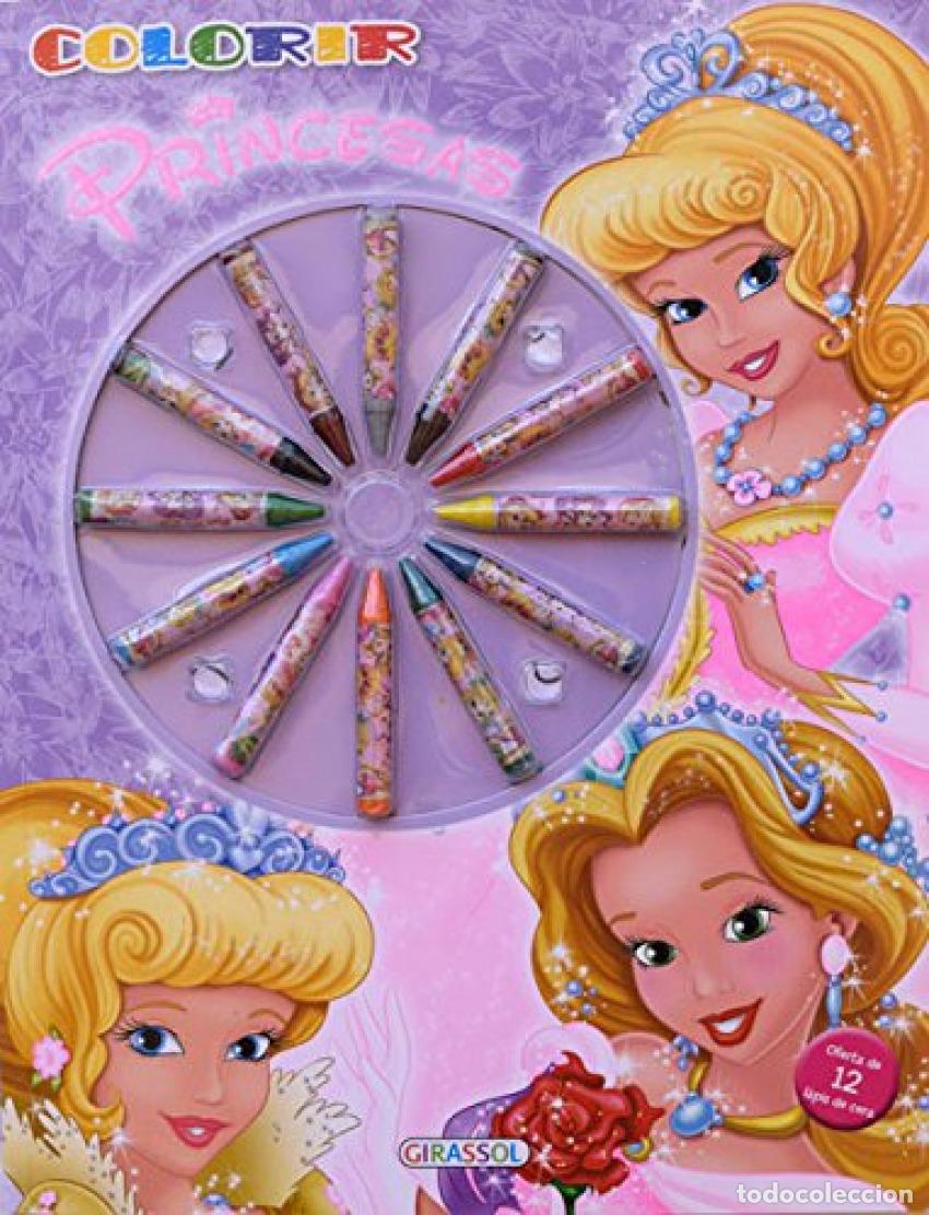 B&uuml;cher: COLORIR PRINCESAS COM LAPIS DE COR - Infantil, juvenil y educativo