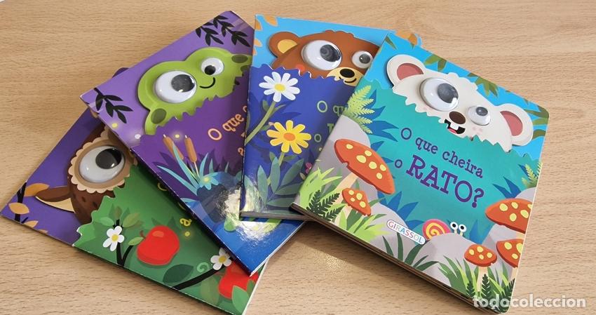 Libros: COLE&Ccedil;&Atilde;O OLHINHOS...CORUJA, RATO, R&Atilde; E URSO - Infantil, juvenil y educativo