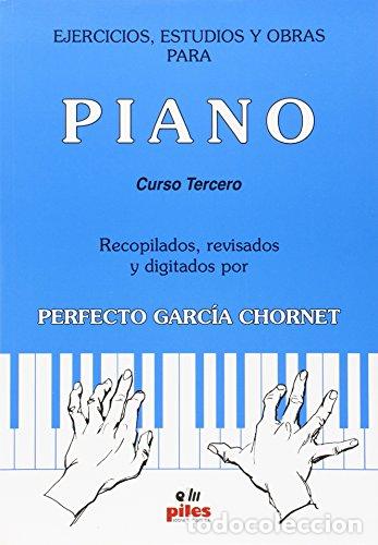 Libros: PIANO 3. TERCERO LOGSE - GARCIA CHORNET, PERFECTO
