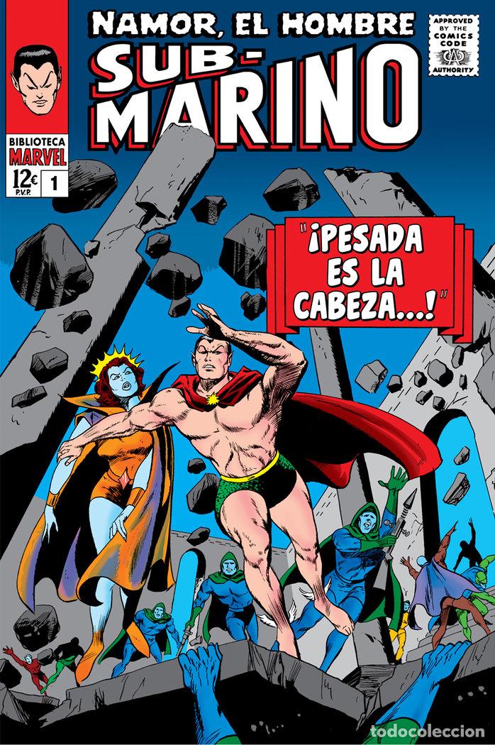 Libros: NAMOR EL HOMBRE SUBMARINO 1 1965 1966 - STAN LEE