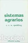 Libros: SISTEMAS AGRARIOS - Spedding, C R W