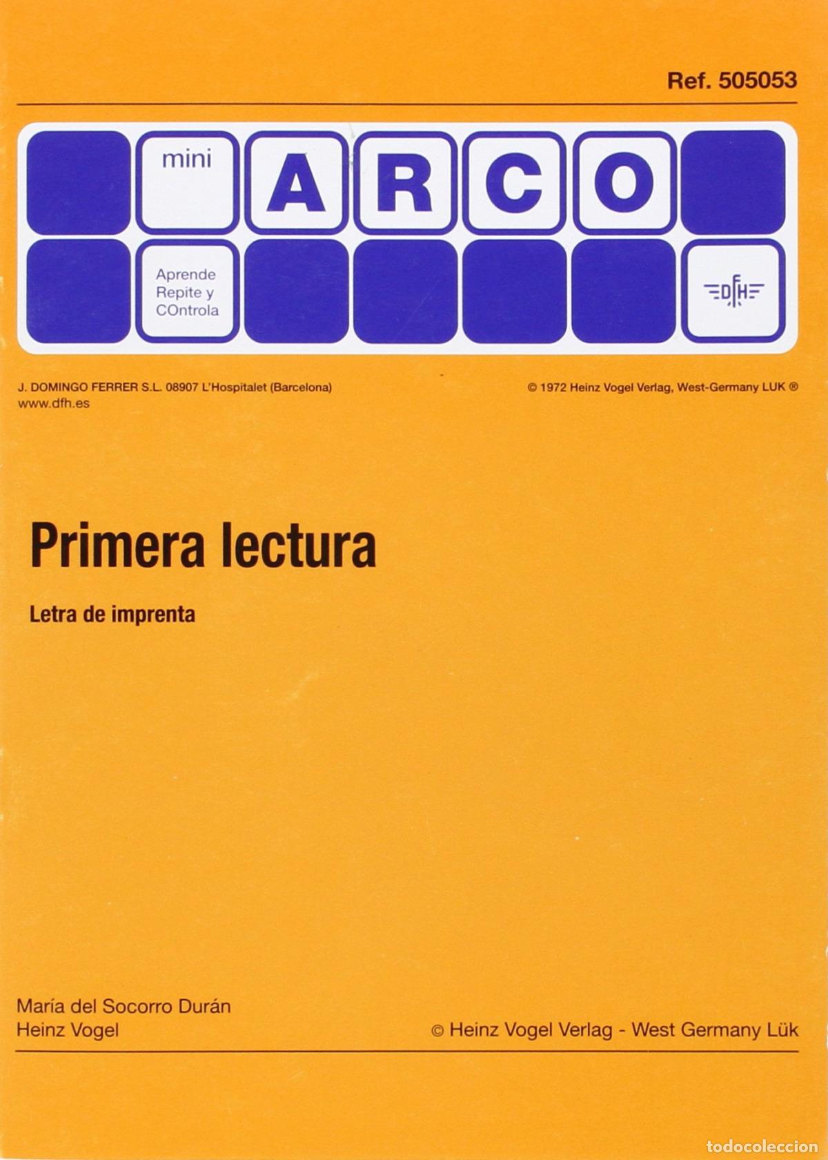 Libri: PRIMERA LECTURA. LETRA DE IMPRENTA - Ensenanza y aprendizaje de lenguas