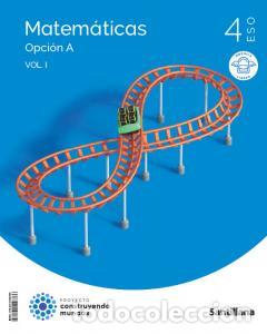 Libros: Matematicas a mochila ligera 4 eso construyendo mundose.s.o..4ocurso - .