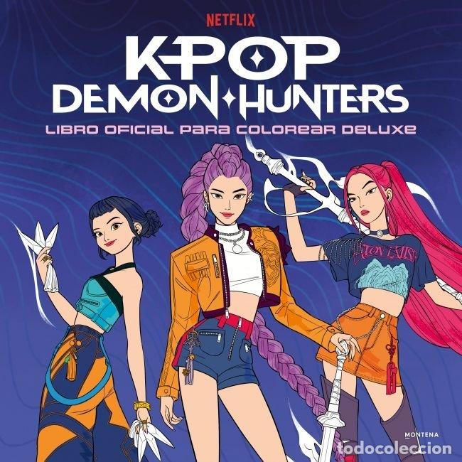 B&uuml;cher: KPOP DEMON HUNTERS LIBRO OFICIAL PARA COLOREAR DELUXE - NETFLIX